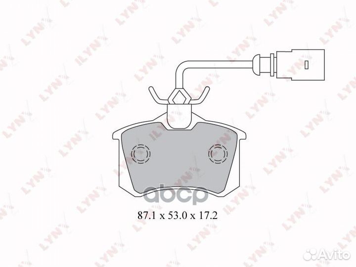 Колодки тормозные дисковые зад SX-1512;WS30