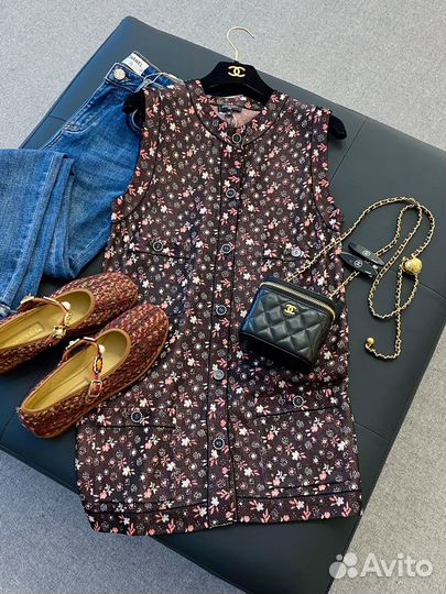 Вискозный жакет chanel