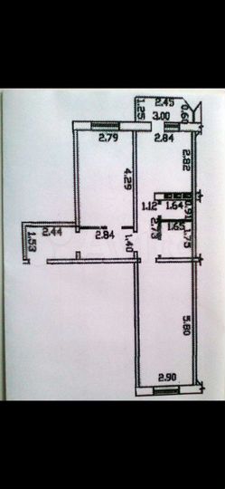 2-к. квартира, 52 м², 3/5 эт.