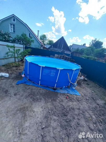 Бассейн intex 457x122