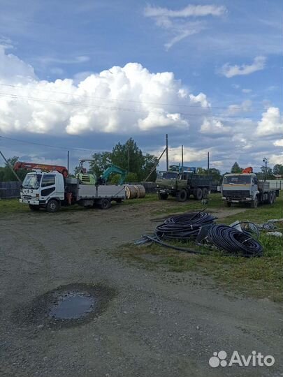 Кран манипулятор, кранборт