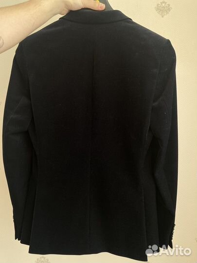 Велюровый пиджак мужской