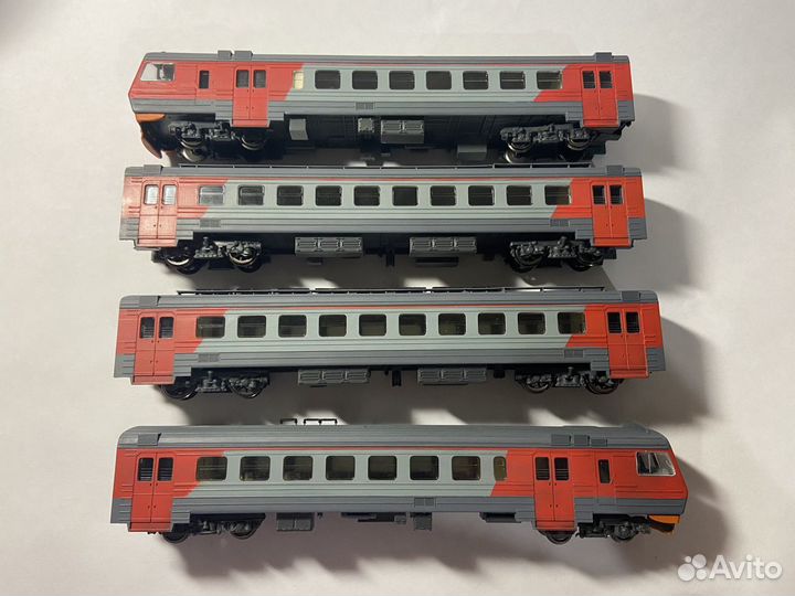 Модель эд4М 1:87 ржд сжд Железная дорога