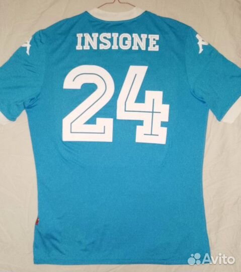 Футбольная футболка Наполи 15г.(insigne) kappa