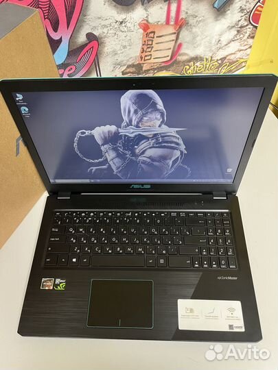 Игровой ноутбук asus Ryzen 5-2500/10Gb/256SSD+1Tb