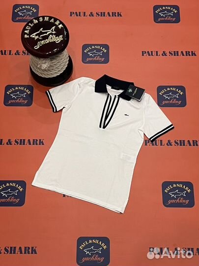 Paul&Shark Since 1976 Luxury Поло Для Девушек XS,M