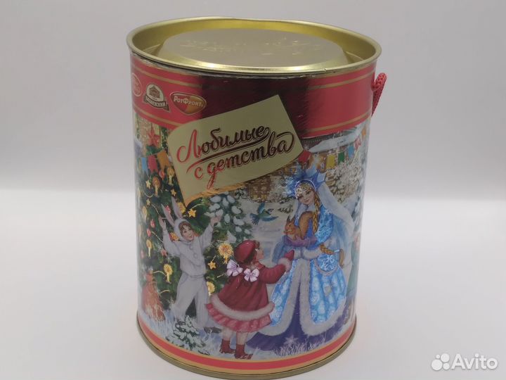 Банка для новогодних подарков