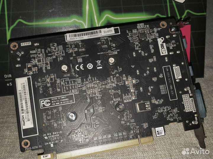 Видеокарта rx550 4gb Sapphire pulse