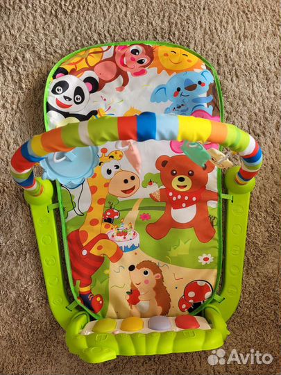 Развивающий коврик с пианино