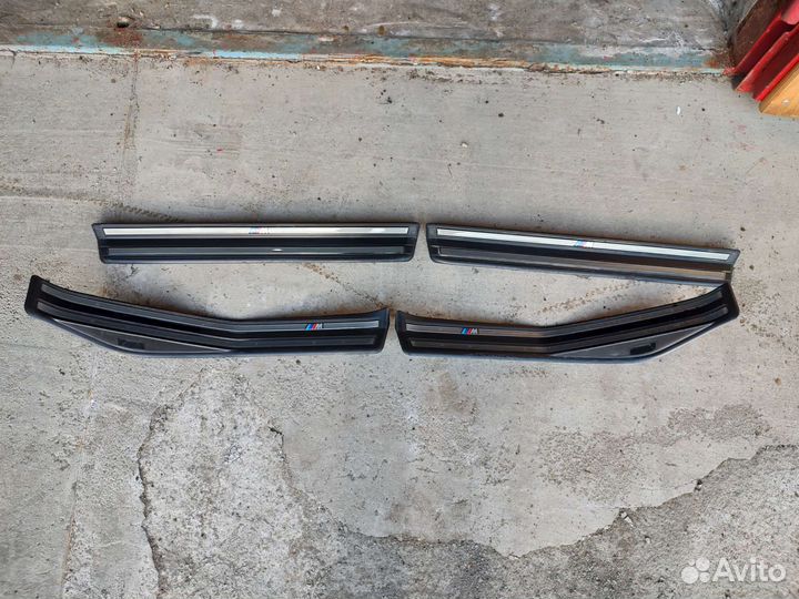 Накладки на пороги m bmw 3 e46 седан