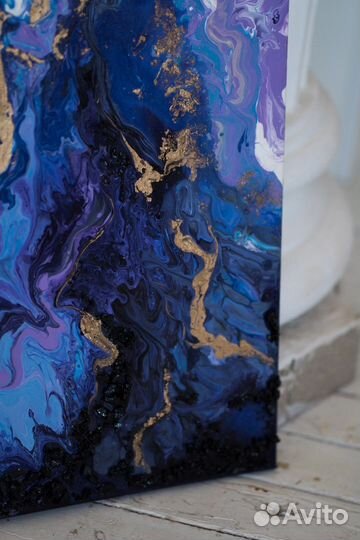 Картина,в технике Fluid Art