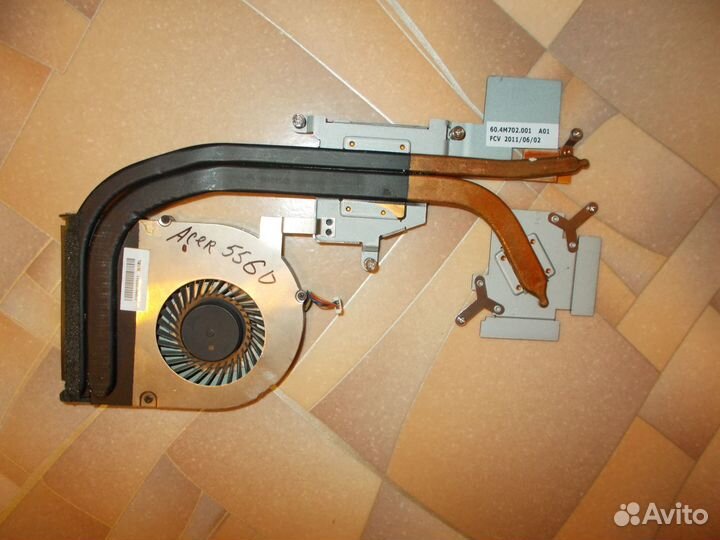 Охлаждения Acer 5560 DFS541105FC0T + радиатор