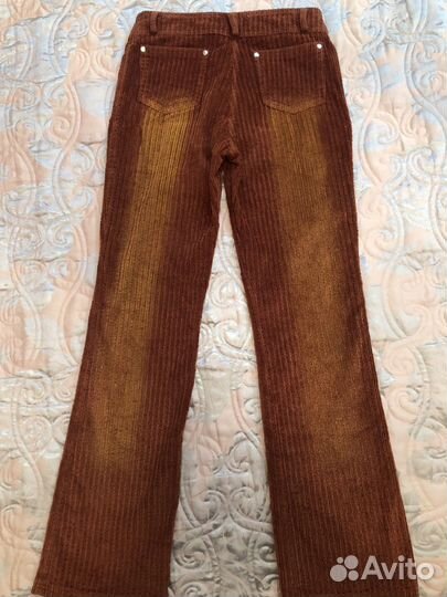 Вельветовые брюки женские 44 р