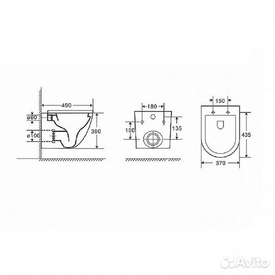 Сет инсталляция Alсa AM101/1120-4:1 RU M671-0001 +