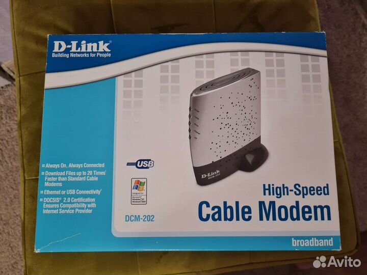 Кабельный модем D-link DCM-202
