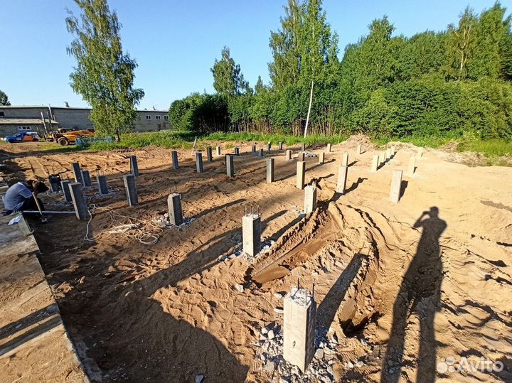 Сваи железобетонные / Жб сваи / Забивные сваи