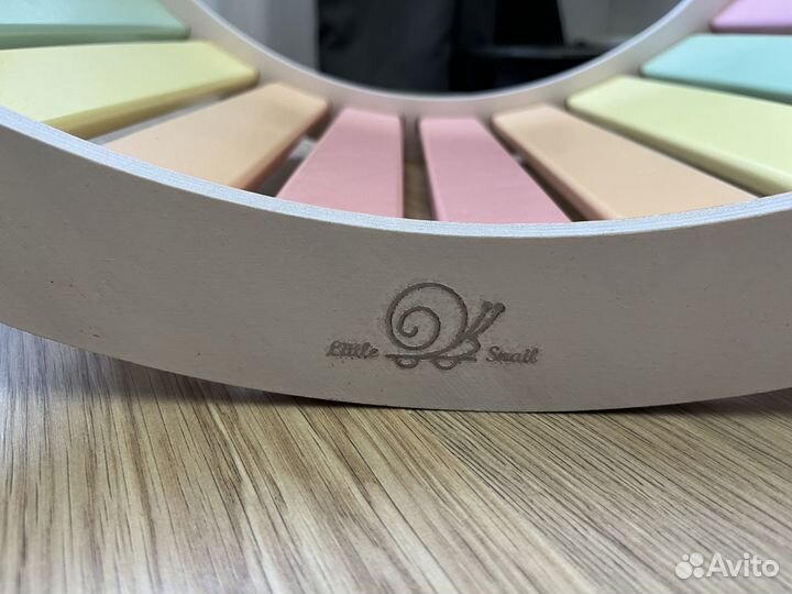 Радуга деревянная качалка для детей бу (Я Ягоза)