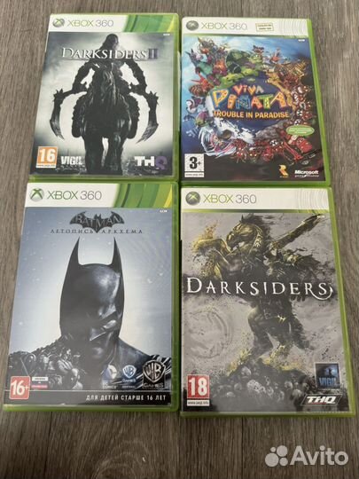 Комплект игр на xbox 360