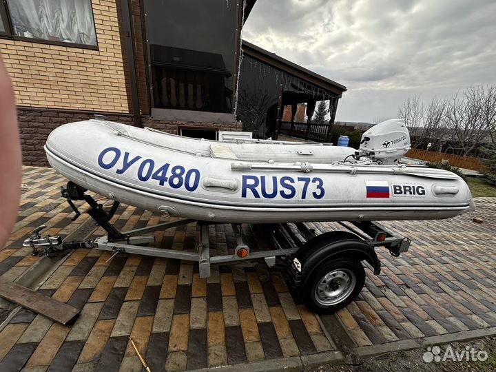Моторная лодка риб