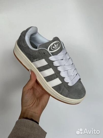Adidas campus 00s серые