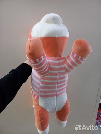 Игрушка Подушка с пледом Хаски 60 см