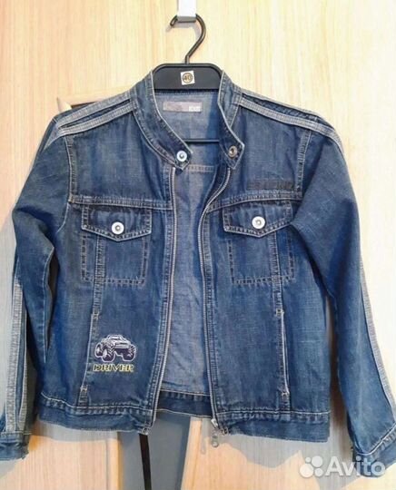 Джинсовый пиджак