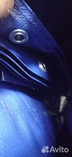 Тент тарпаулин с люверсами 6 на 8