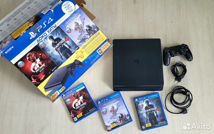 Playstation 4, 400gb, 2019, б/у.Торг