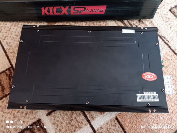 Усилитель kicx SP 4.80 AB