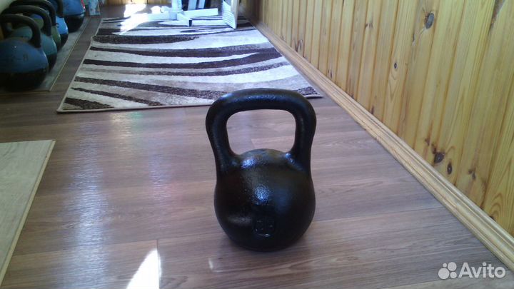 Гири 24кг и блины 5кг и 2,5кг