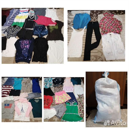 Мешок одежды для девочки, 13-15л(50 единиц+косуха