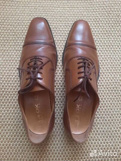 Мужские кожаные туфли