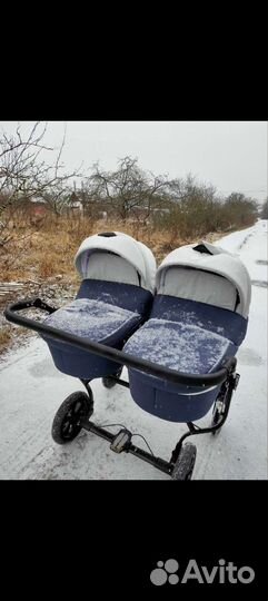 Коляска для двойни и погодок