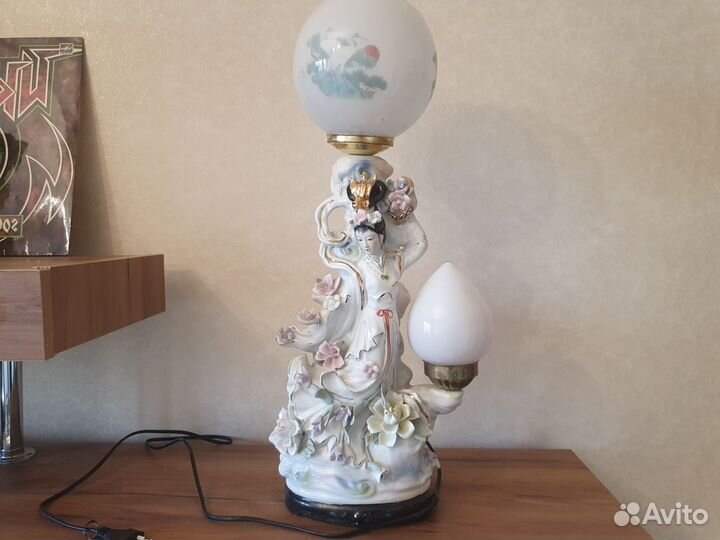 Фарфоровый ночник светильник