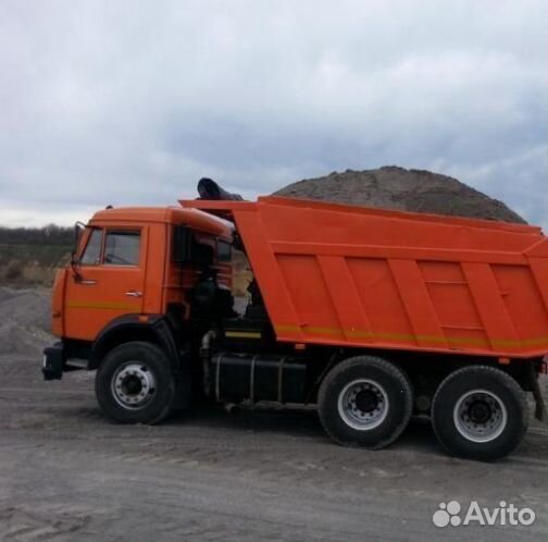 Песок карьерный