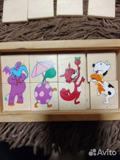 Пазлы деревянные с 1 года