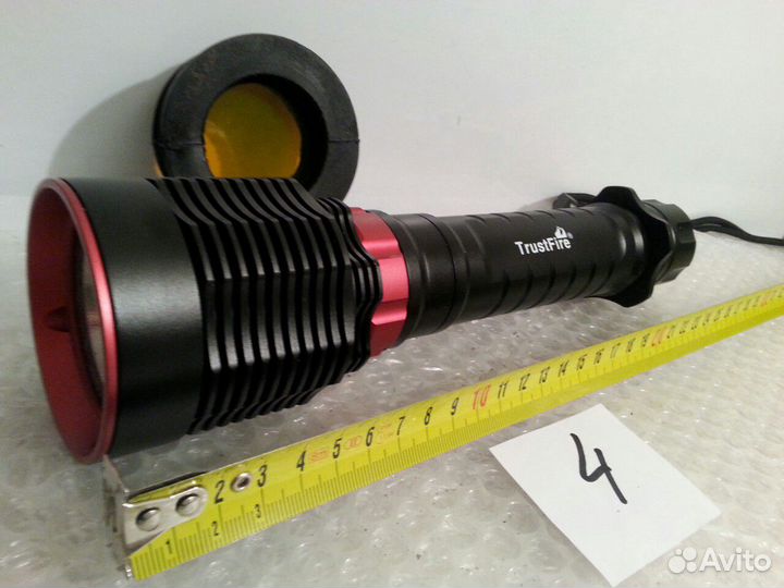 Фонарь подводный D170 упр поворотн, фильтр