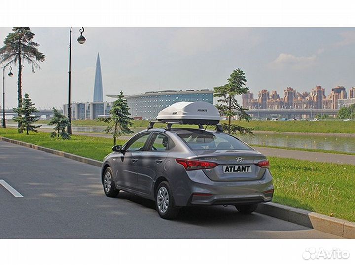 Автобокс Atlant Diamond 352 Белый глянец