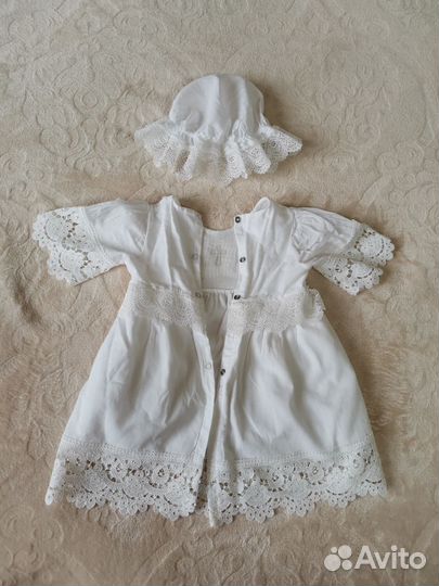 Крестильный комплект для девочки от Jolly baby