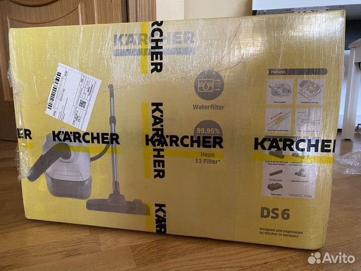 Пылесос Karcher DS 6 Premium (с водяным фильтром)