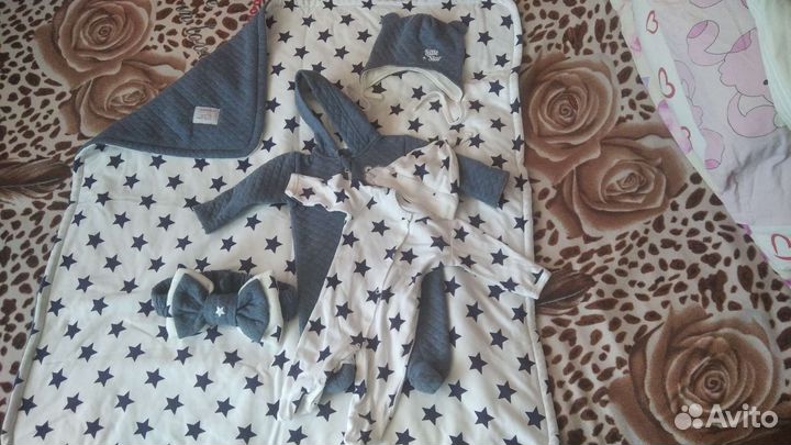 Конверт на выписку для мальчика