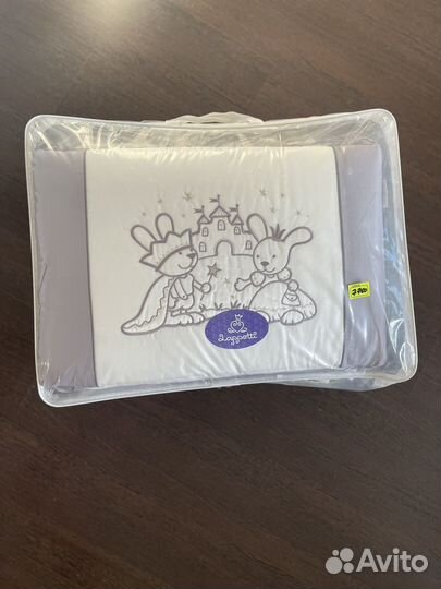 Бортики в кроватку новые