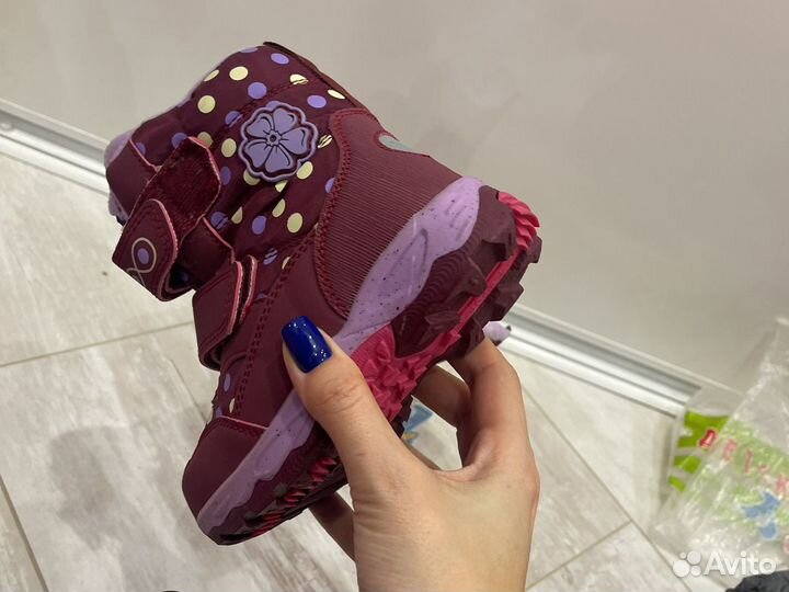 Детские сапоги для девочки 27 размер