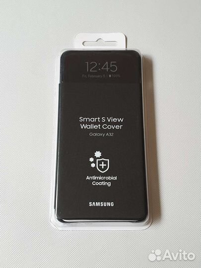 Чехол SMART S View Wallet на Samsung A32 оригинал