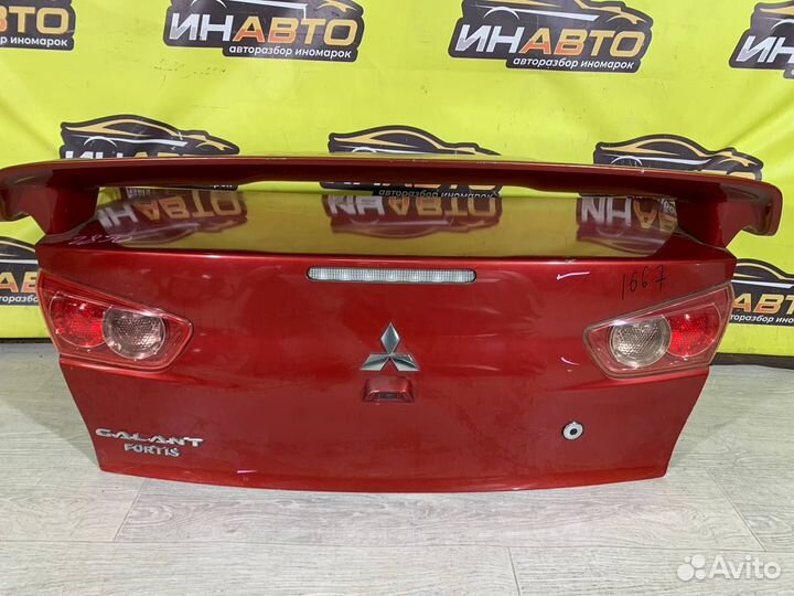 Крышка багажника mitsubishi lancer 10