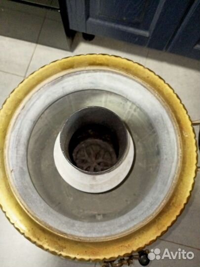 Самовар на дровах старинный