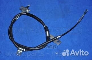 Трос стояночного тормоза зад лев PTD003
