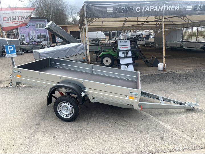 Прицеп сст 7132-8К-Ш (без тента и дуг)