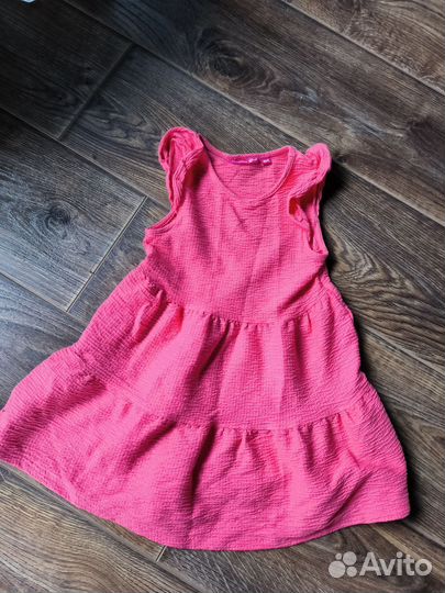 Пакет летних платьев для девочки, размер 104