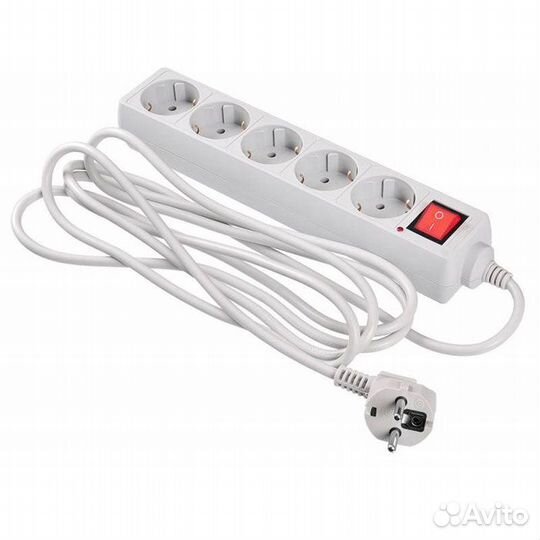 Сетевой фильтр buro 500SL-3-G 5 розеток #258257